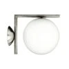 Flos IC Lights C/W1 Wall/Ceiling Lamp, Chrome -Flos Sales Store flos ic lights c w1 ceiling light wall lamp 5