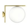 Flos IC Lights C/W2 Ceiling/Wall Lamp, Brass -Flos Sales Store flos ic lights ceiling wall 2 7