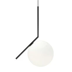 Flos IC Lights S2 Pendant, Black