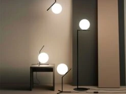 Flos IC Lights Table 1 High, Black -Flos Sales Store flos ic lights table 1 high 10