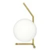Flos IC Lights Table 1 Low, Brushed Brass