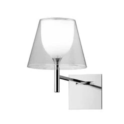 Flos Ktribe W Wall Lamp, Transparent