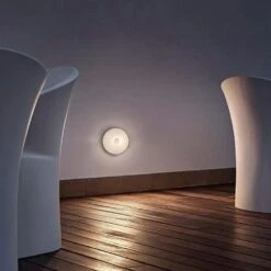 Flos Mini Button Ceiling/Wall Lamp, Glass -Flos Sales Store flos mini button ceiling wall lamp 1 1