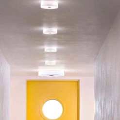 Flos Mini Button Ceiling/Wall Lamp, Glass -Flos Sales Store flos mini button ceiling wall lamp 2 1