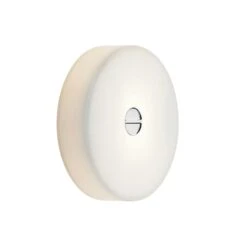 Flos Mini Button Ceiling/Wall Lamp, Polycarbonate