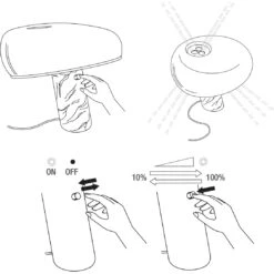 Flos Snoopy Table Lamp Table Lamp, Green -Flos Sales Store flos snoopy table lamp 12