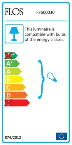 Flos Toio Floor Lamp, Red -Flos Sales Store flos toio floor lamp 1